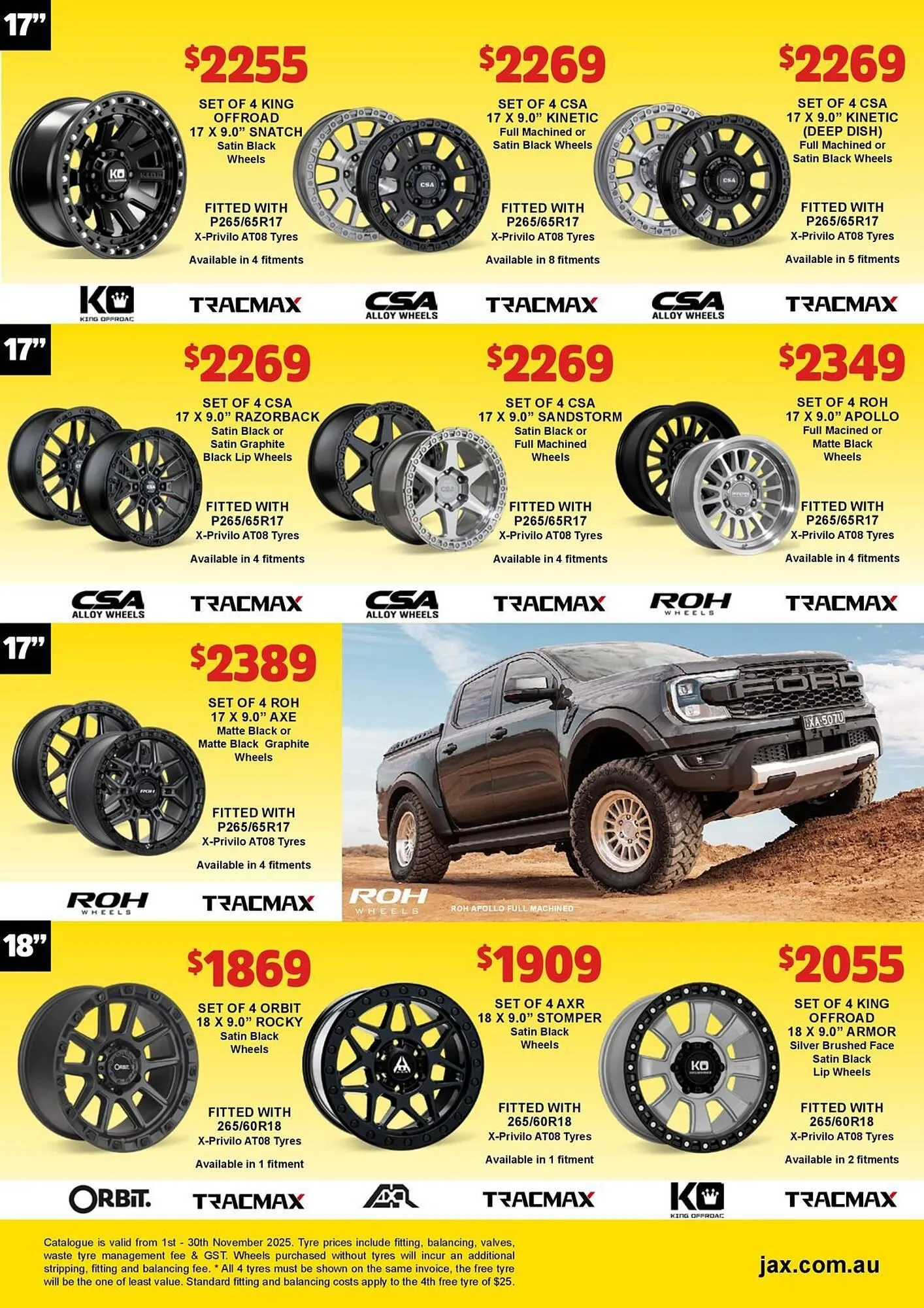 Jax Tyres catalogue - Catalogue valid from 3 November to 30 November 2025 - page 12