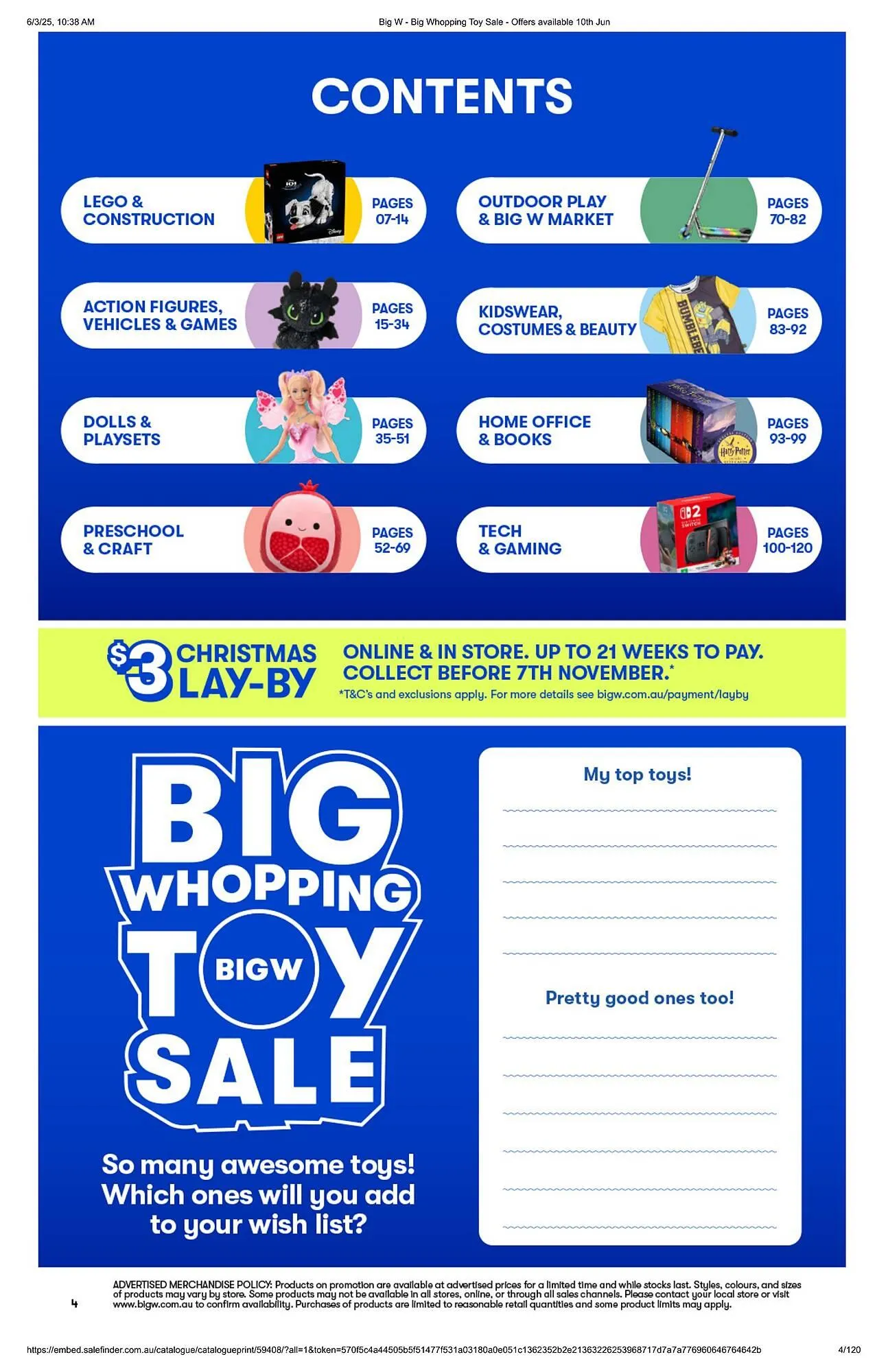 BIG W catalogue - Catalogue valid from 10 June to 9 July 2025 - page 4