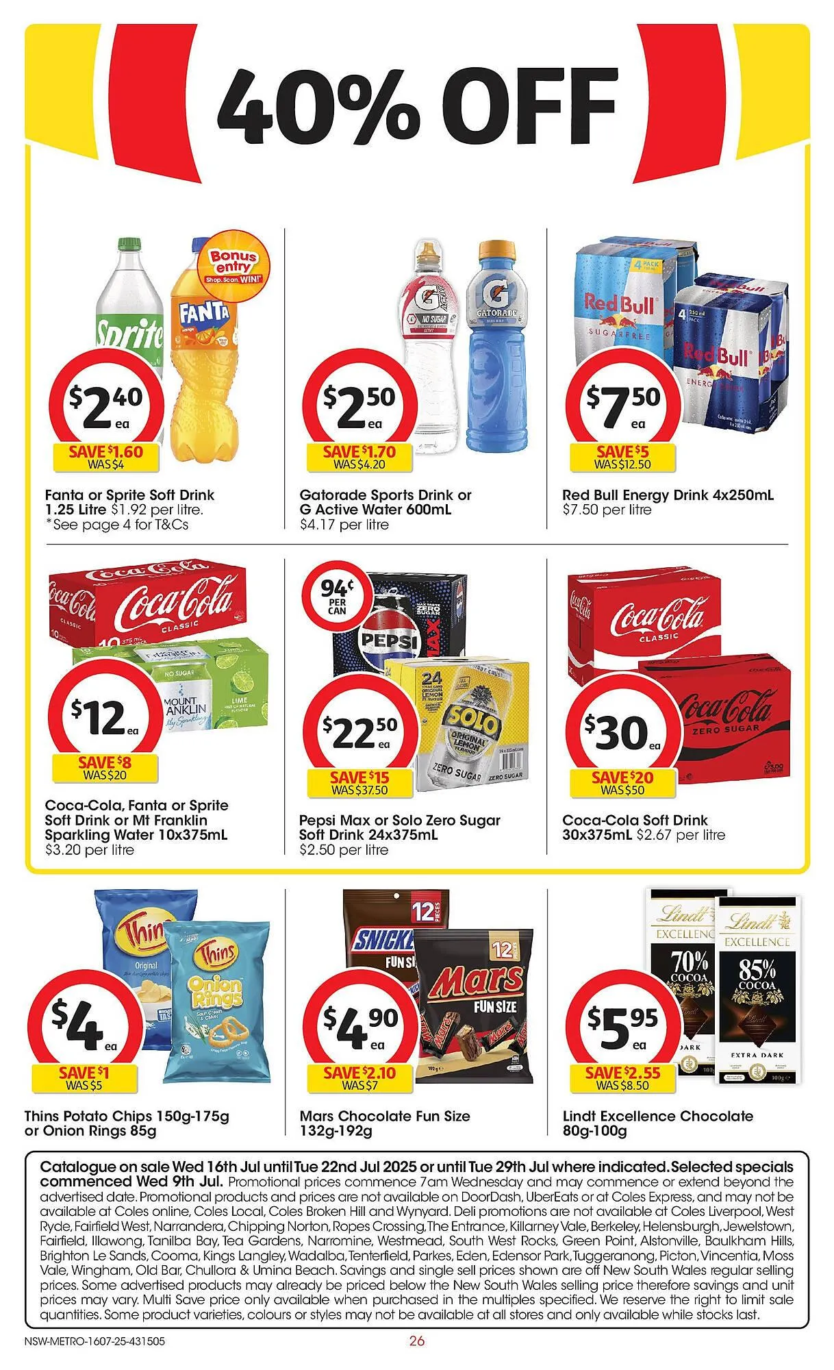 Coles catalogue - Catalogue valid from 15 July to 22 July 2025 - page 26