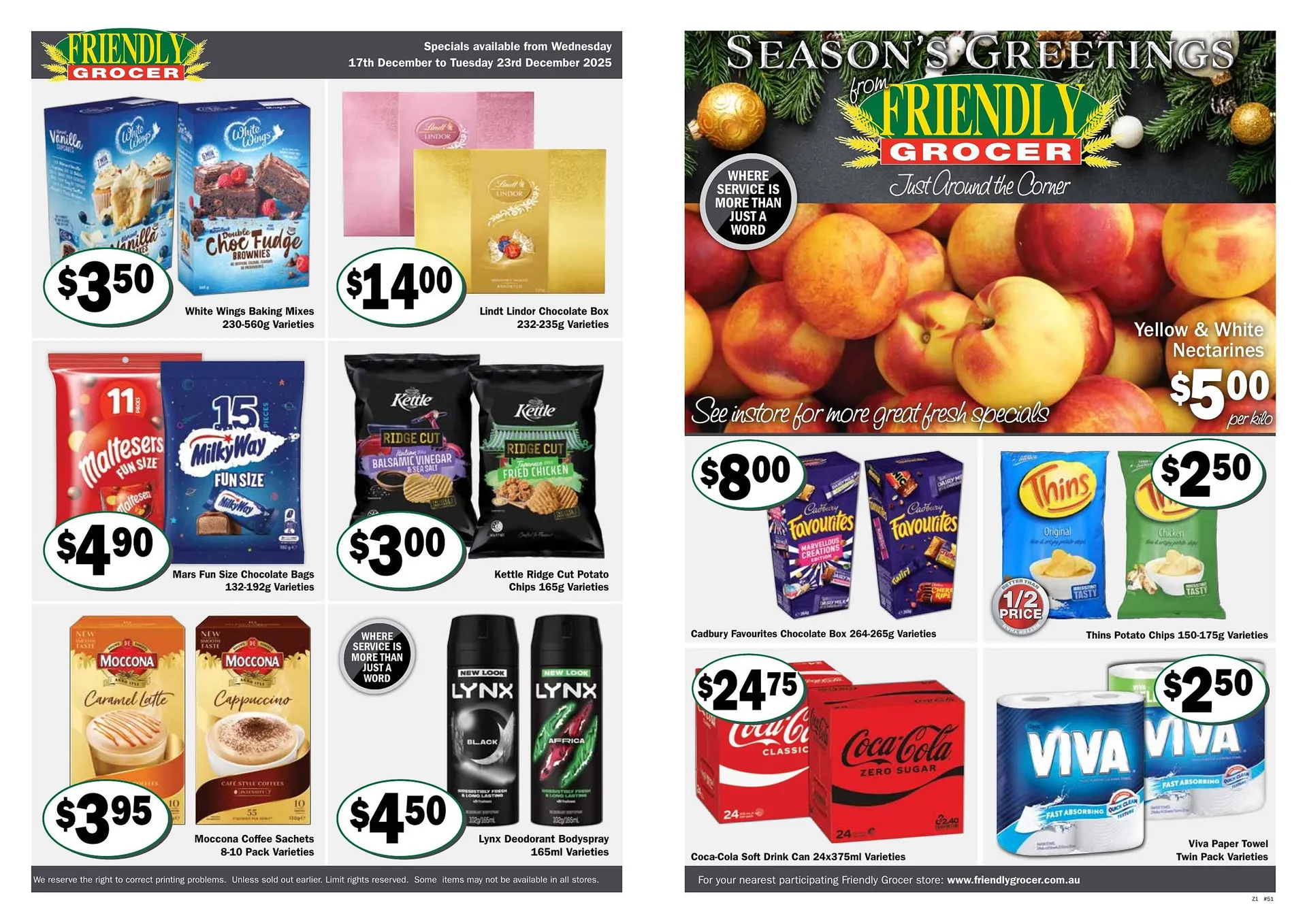 Friendly Grocer catalogue - 1