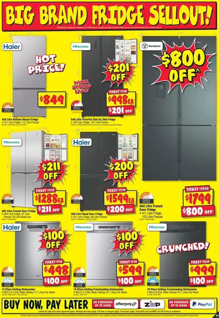 Big Brand Sellout! - Catalogue valid from 23 January to 29 January 2025 - page 21