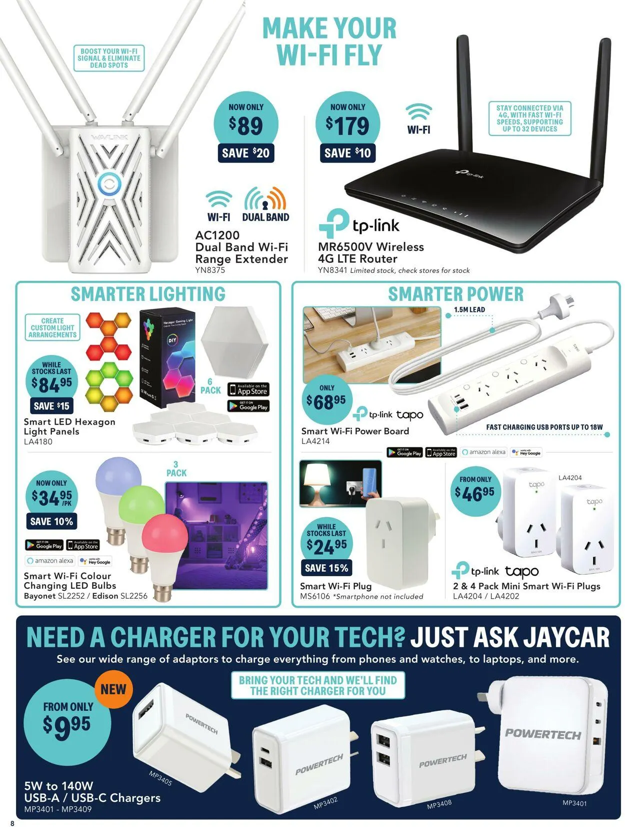 Jaycar Electronics Current catalogue - Catalogue valid from 3 April to 21 April 2025 - page 8