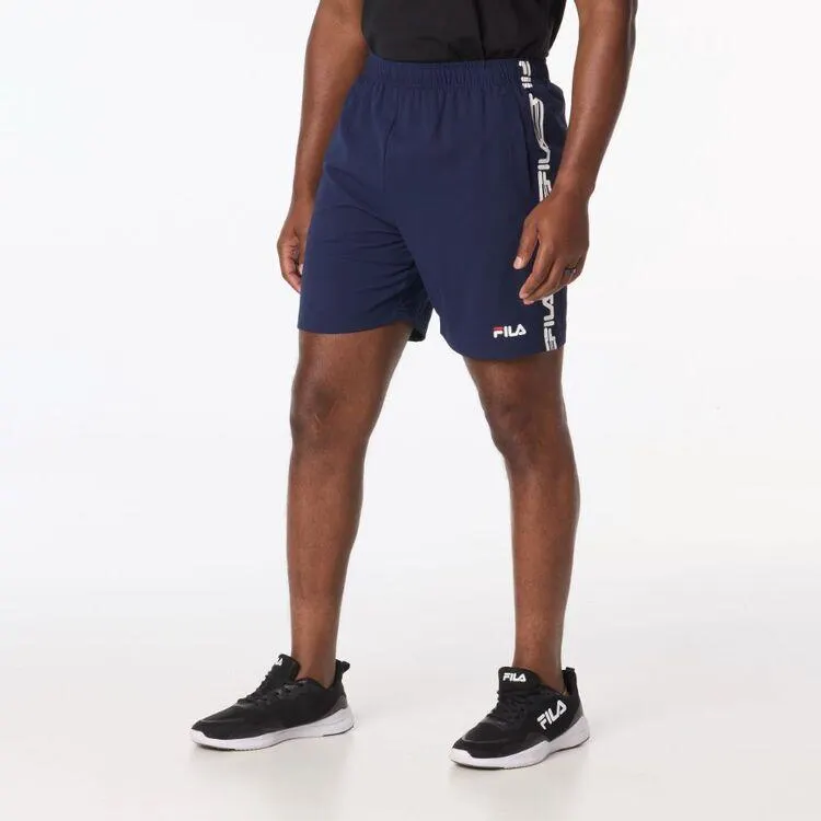 Fila Men's Stanton Tape Short With Print New Navy