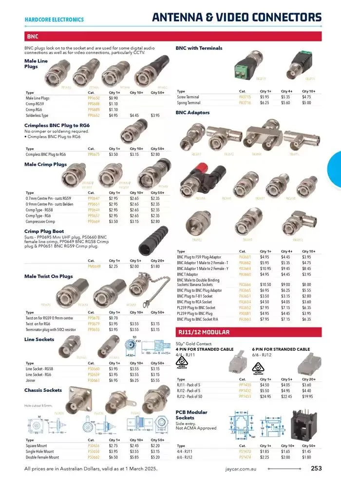 Celebrating 40 Years In Electronics - Catalogue valid from 4 March to 31 March 2025 - page 253