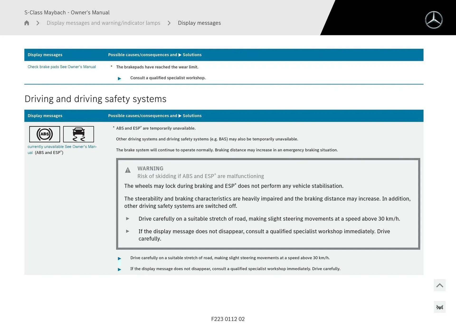 Mercedes-Benz catalogue - Catalogue valid from 1 May to 1 May 2026 - page 984