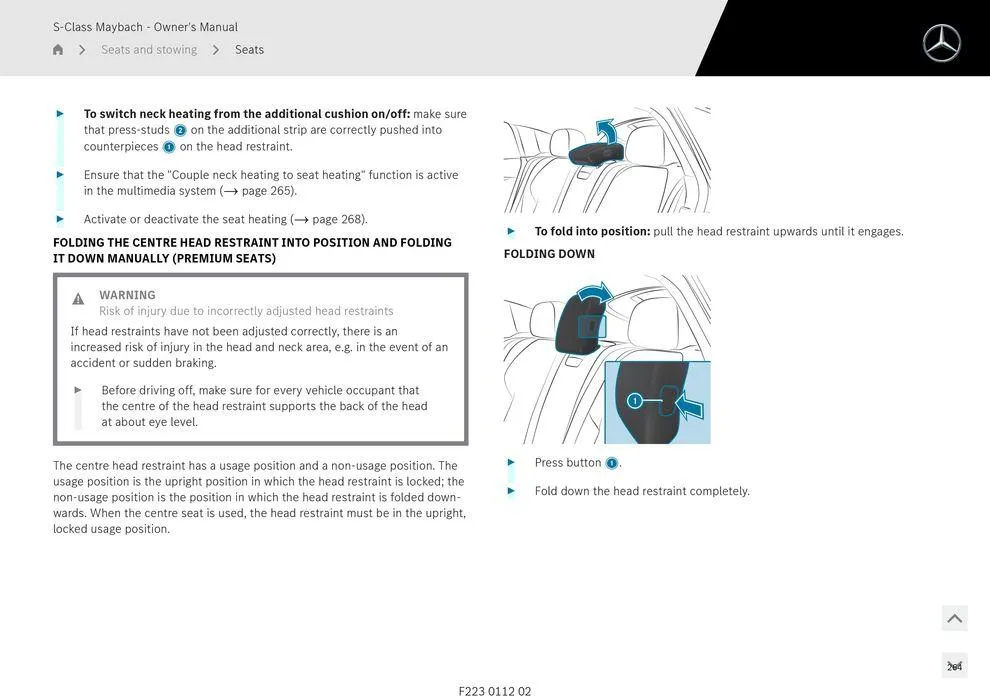 S - Class Maybach - Catalogue valid from 11 September to 11 September 2025 - page 264