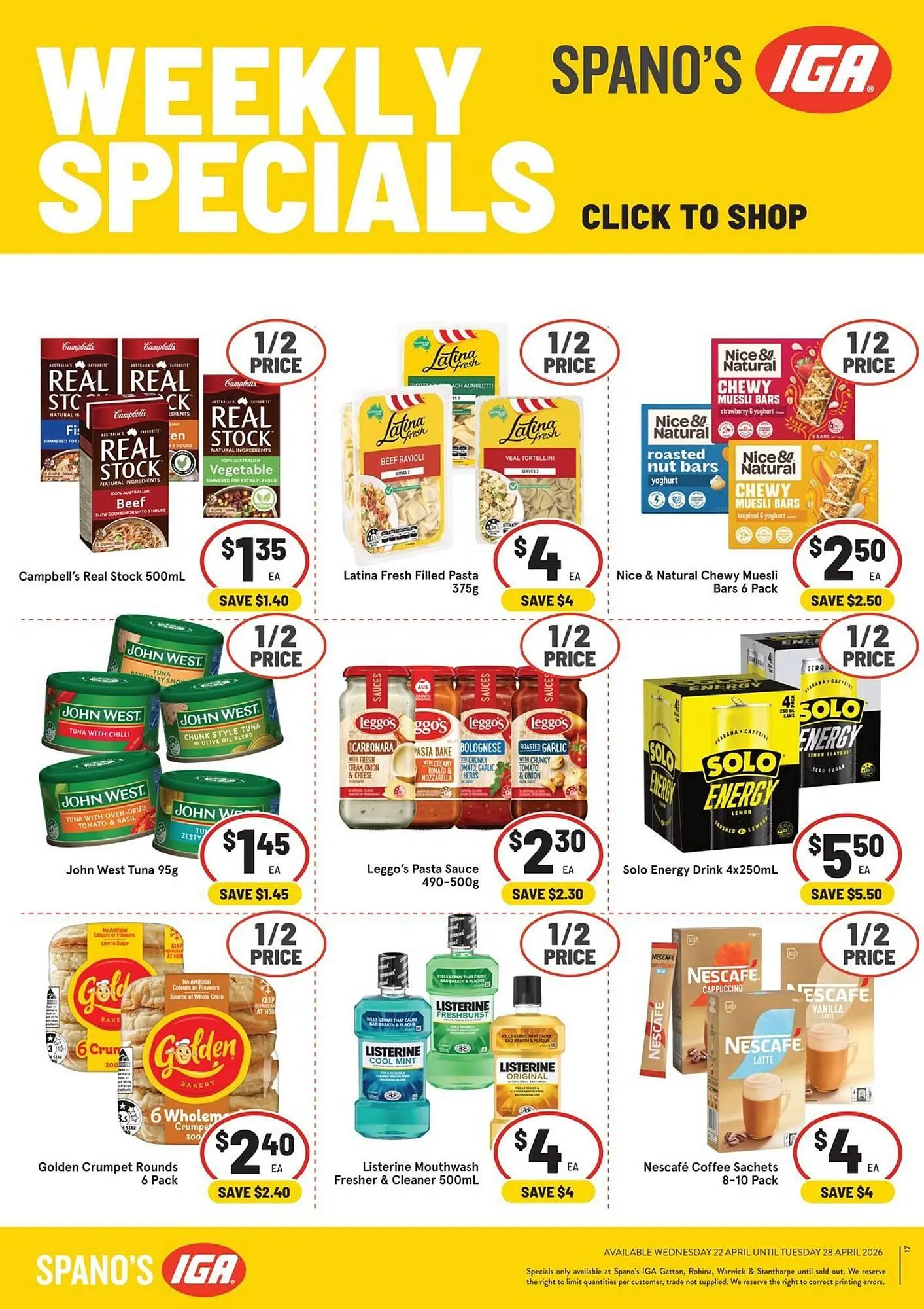 IGA catalogue - Catalogue valid from 22 April to 28 April 2026 - page 2