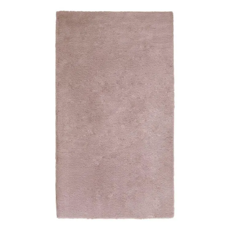 Emerald Hill Zara Faux Fur Rug Pink 160 x 230 cm