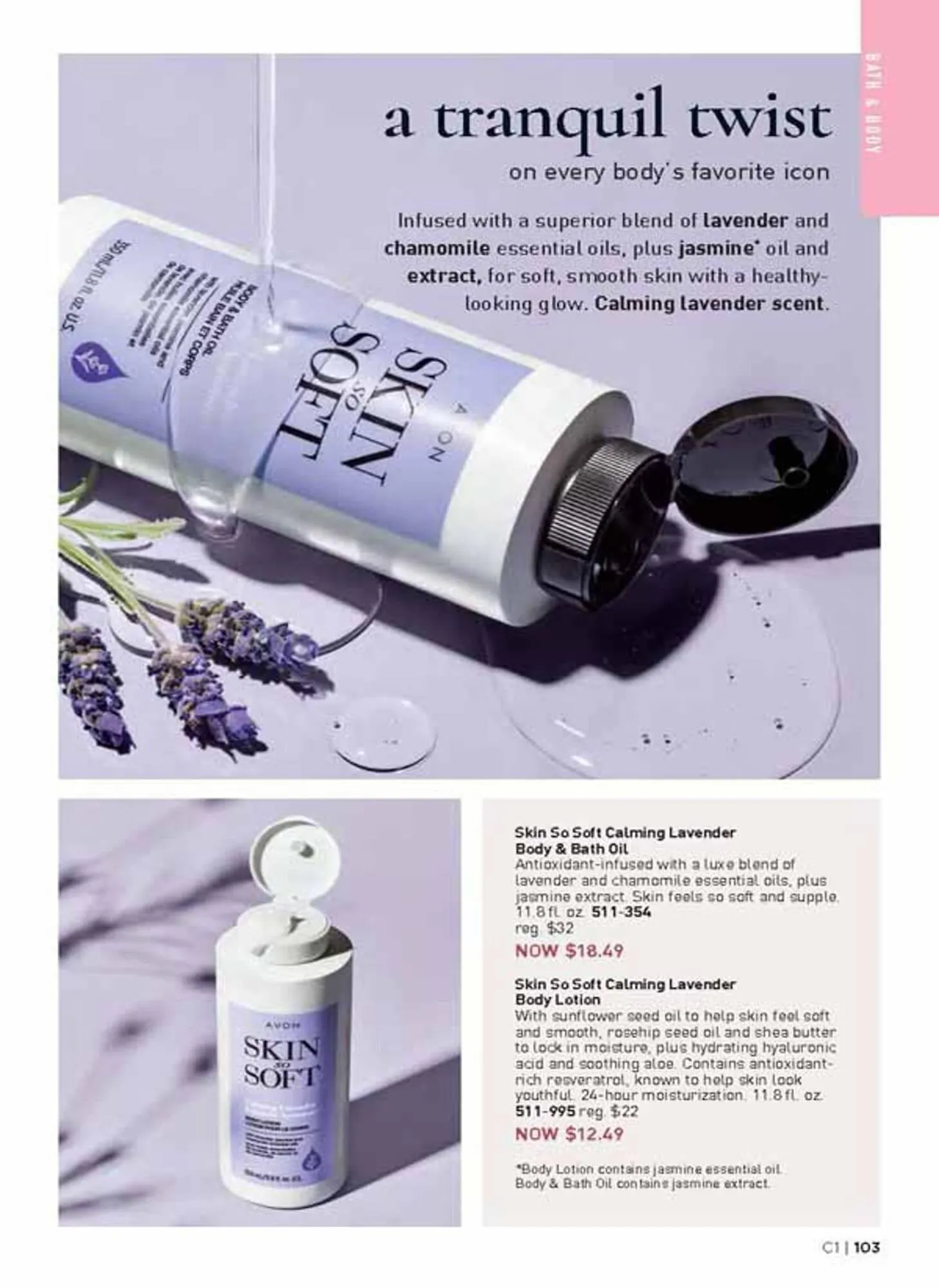 Avon catalogue - Catalogue valid from 9 December to 13 January 2026 - page 103