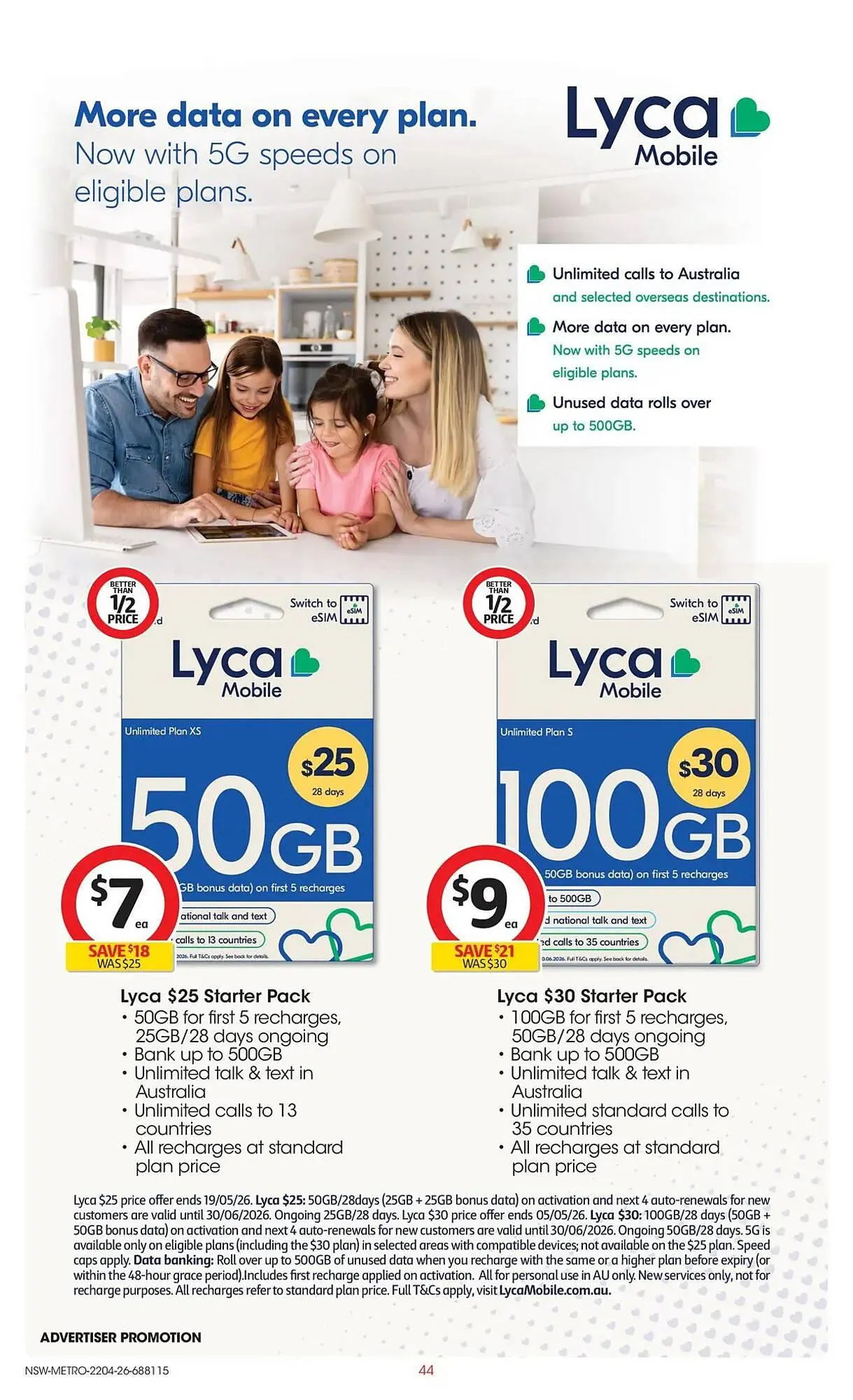 Coles catalogue - Catalogue valid from 22 April to 28 April 2026 - page 44