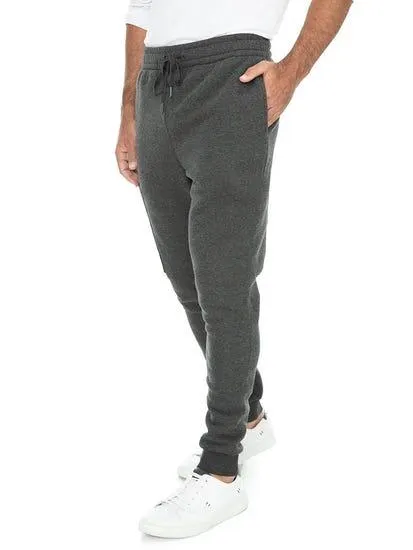 Lowes Unisex Charcoal Fleece Skinny Trackpants