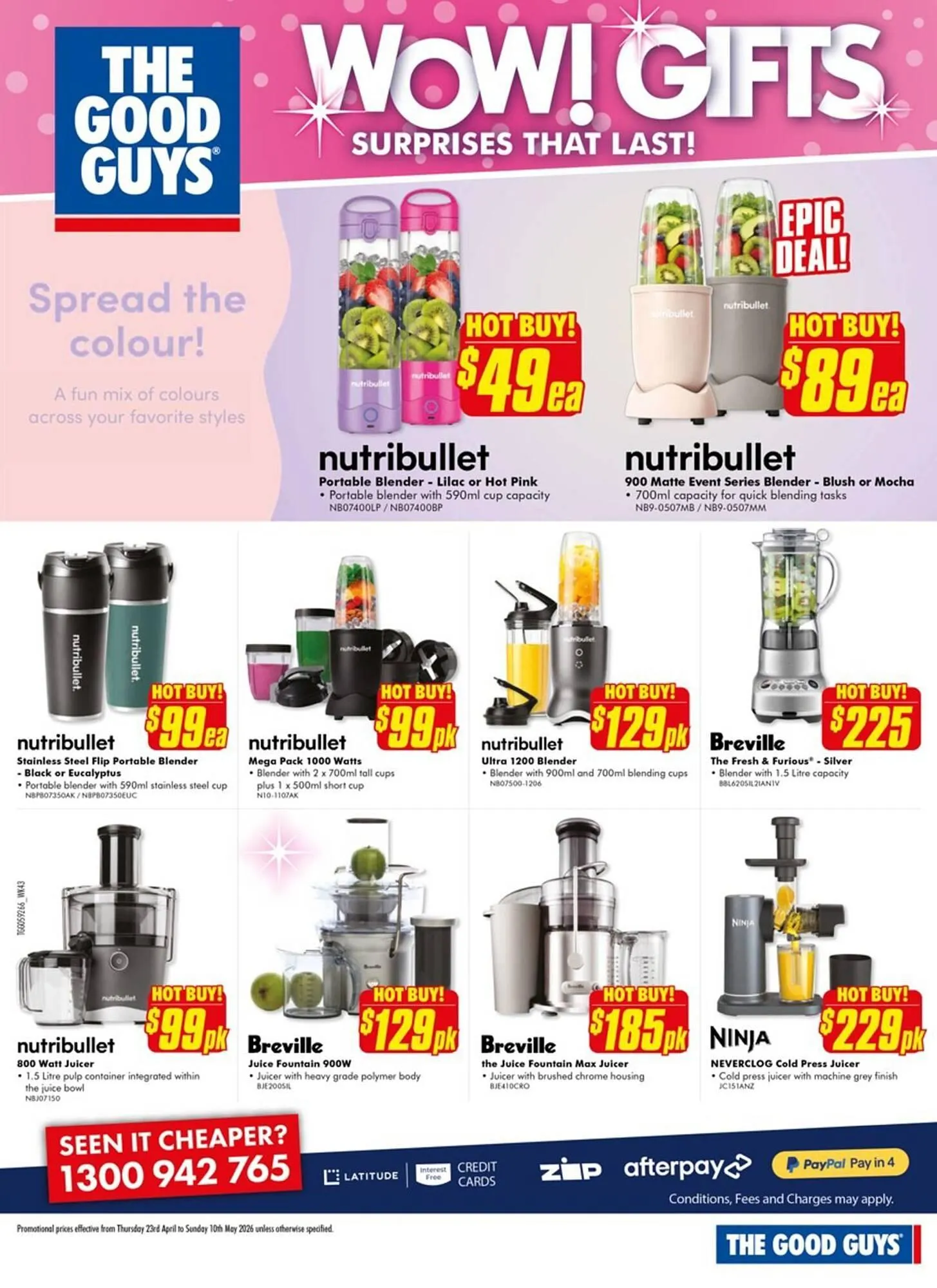 The Good Guys catalogue - Catalogue valid from 23 April to 10 May 2026 - page 10