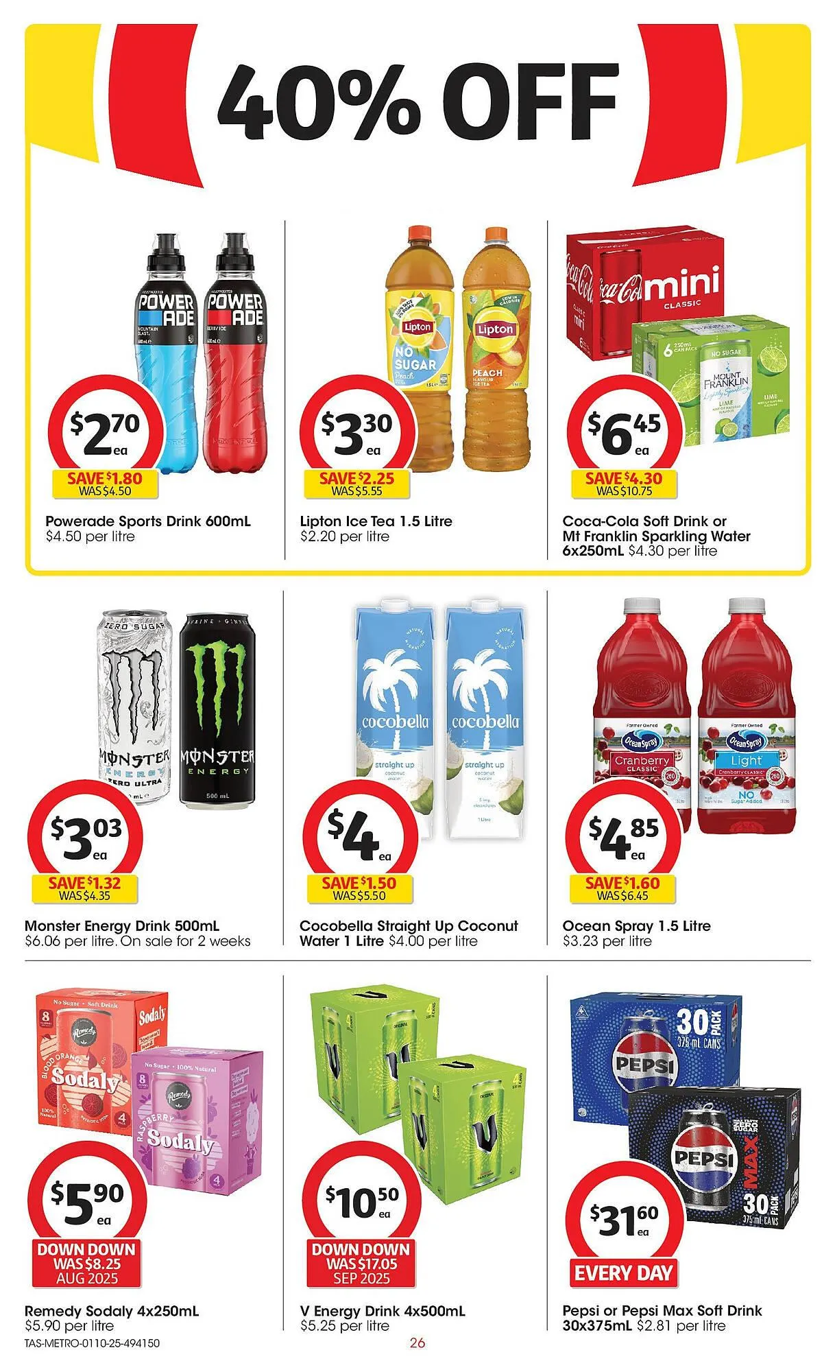 Coles catalogue - Catalogue valid from 1 October to 7 October 2025 - page 26
