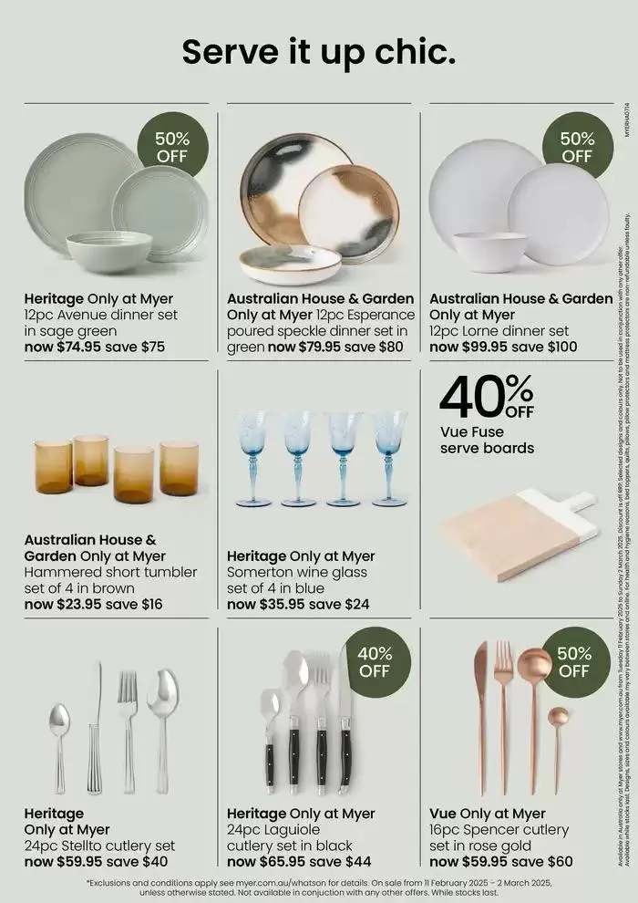 Myer Hardgoods - Catalogue valid from 11 February to 27 February 2025 - page 21