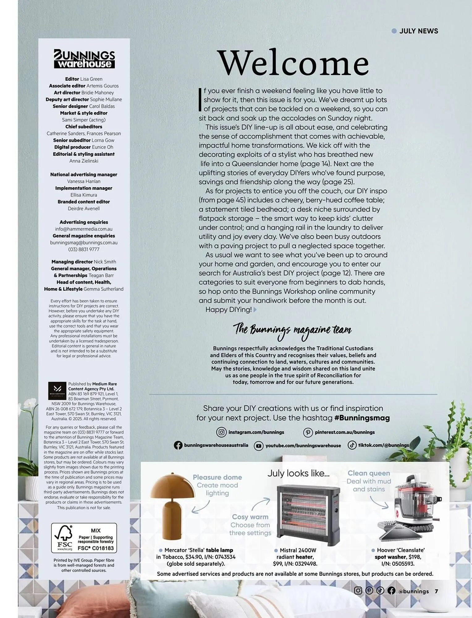 Bunnings catalogue - Catalogue valid from 1 July to 31 July 2025 - page 7