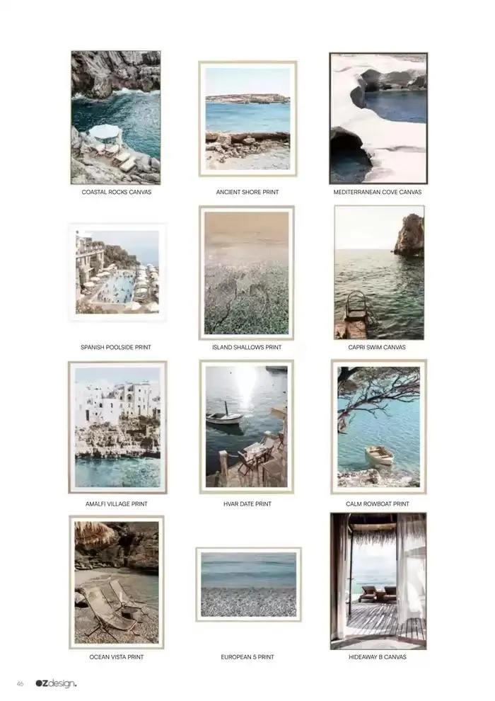 WALL ART by OZ Design. - Catalogue valid from 4 December to 31 March 2025 - page 46
