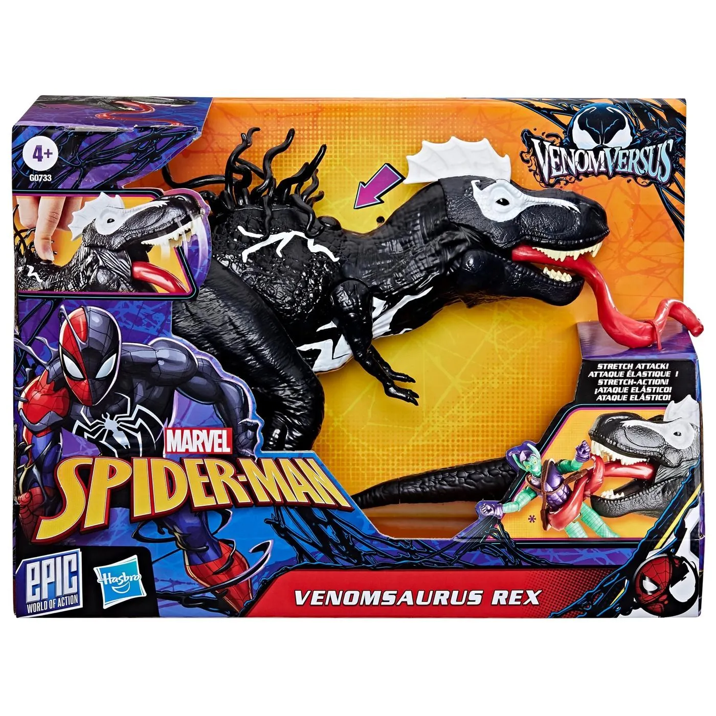 Spider-Man Venomversus Venomaurus Rex