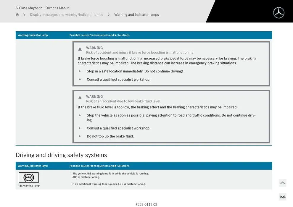S - Class Maybach - Catalogue valid from 11 September to 11 September 2025 - page 1026