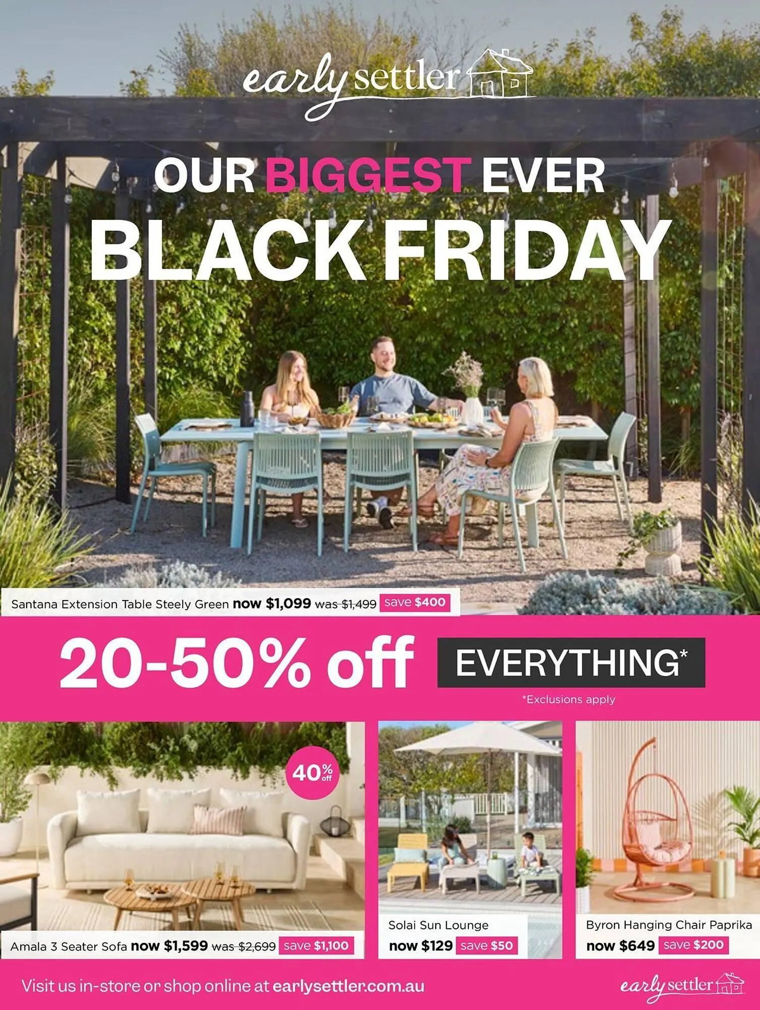 Early Settler catalogue - Catalogue valid from 30 October to 30 November 2025 - page 30