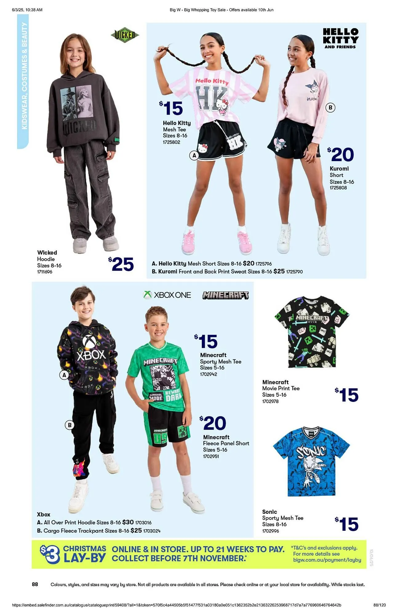 BIG W catalogue - Catalogue valid from 10 June to 9 July 2025 - page 88