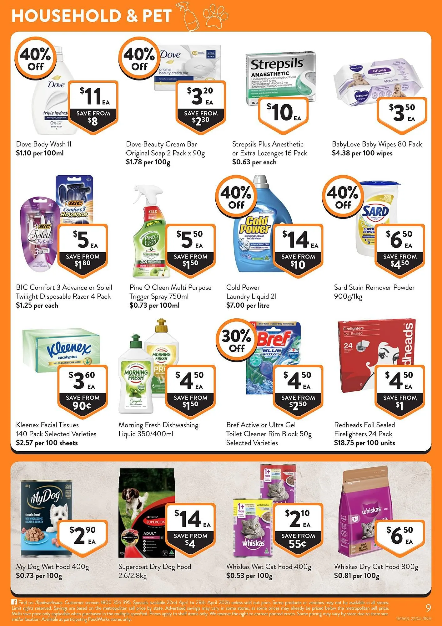 Foodworks catalogue - Catalogue valid from 22 April to 28 April 2026 - page 9