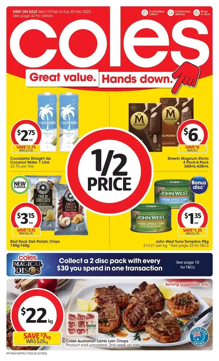 Great Value. Hands Down. - 19th February - Catalogue valid from 19 February to 25 February 2025 - page 1