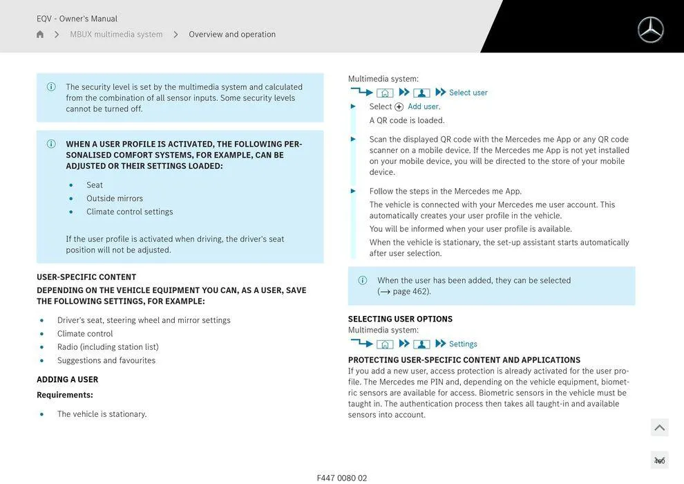 EQV MPV - Catalogue valid from 11 September to 11 September 2025 - page 460