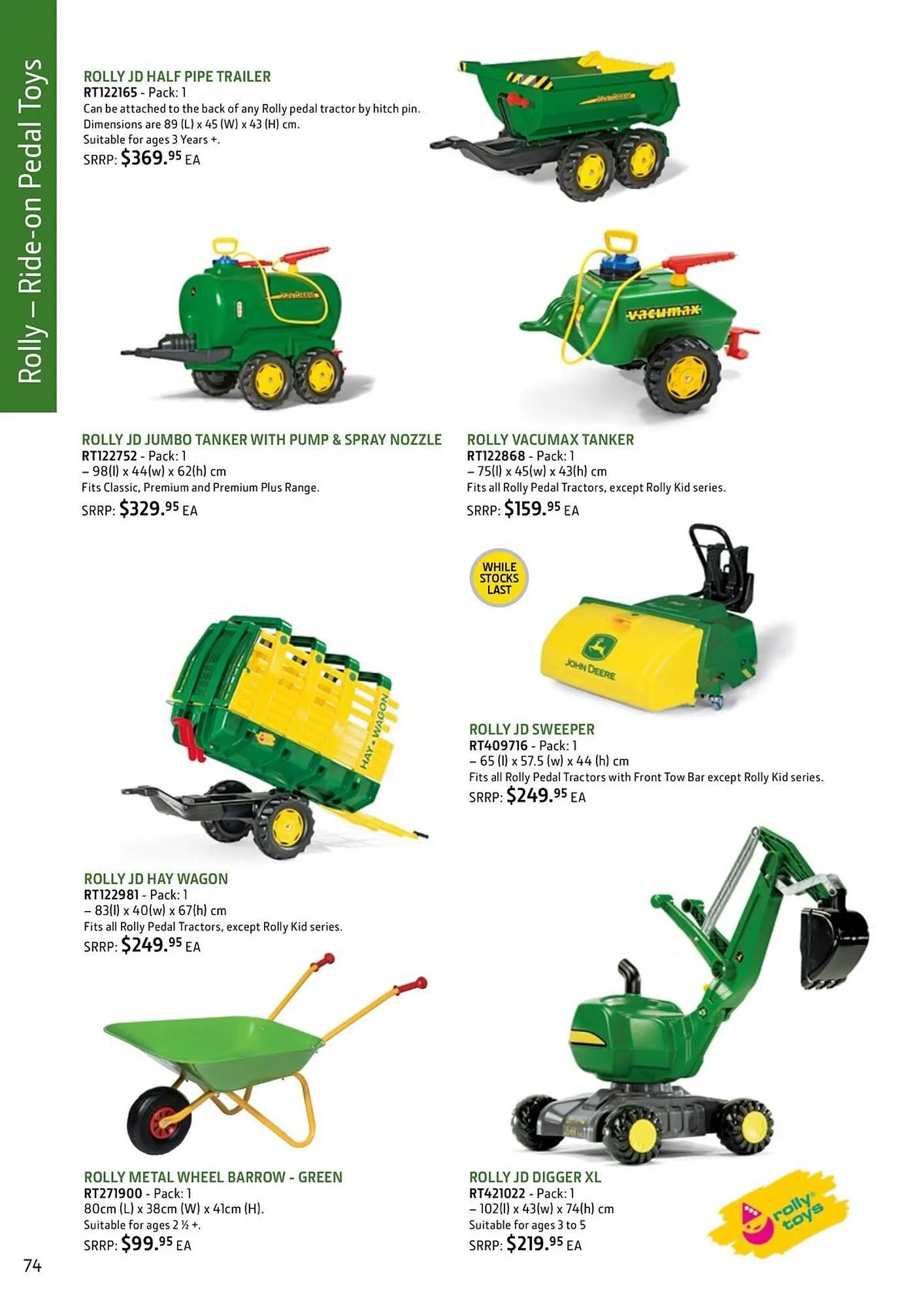 John Deere catalogue - Catalogue valid from 3 March to 31 December 2025 - page 74