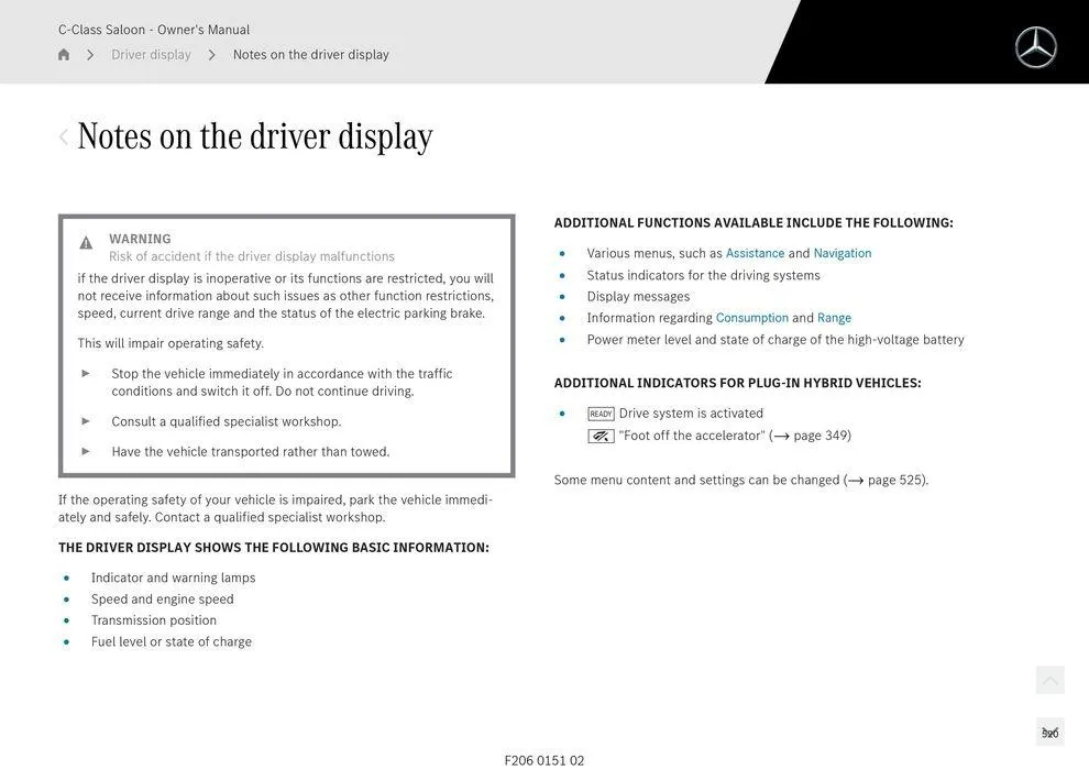 C-Class Sedan - Catalogue valid from 11 September to 11 September 2025 - page 520