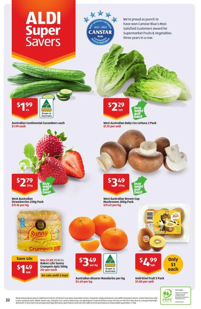 ALDI Special Buys - Catalogue valid from 28 August to 3 September 2024 - page 22