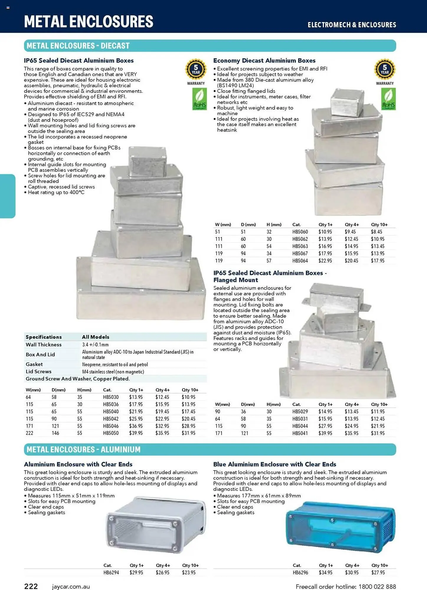 Jaycar Electronics catalogue - Catalogue valid from 8 July to 9 July 2026 - page 222