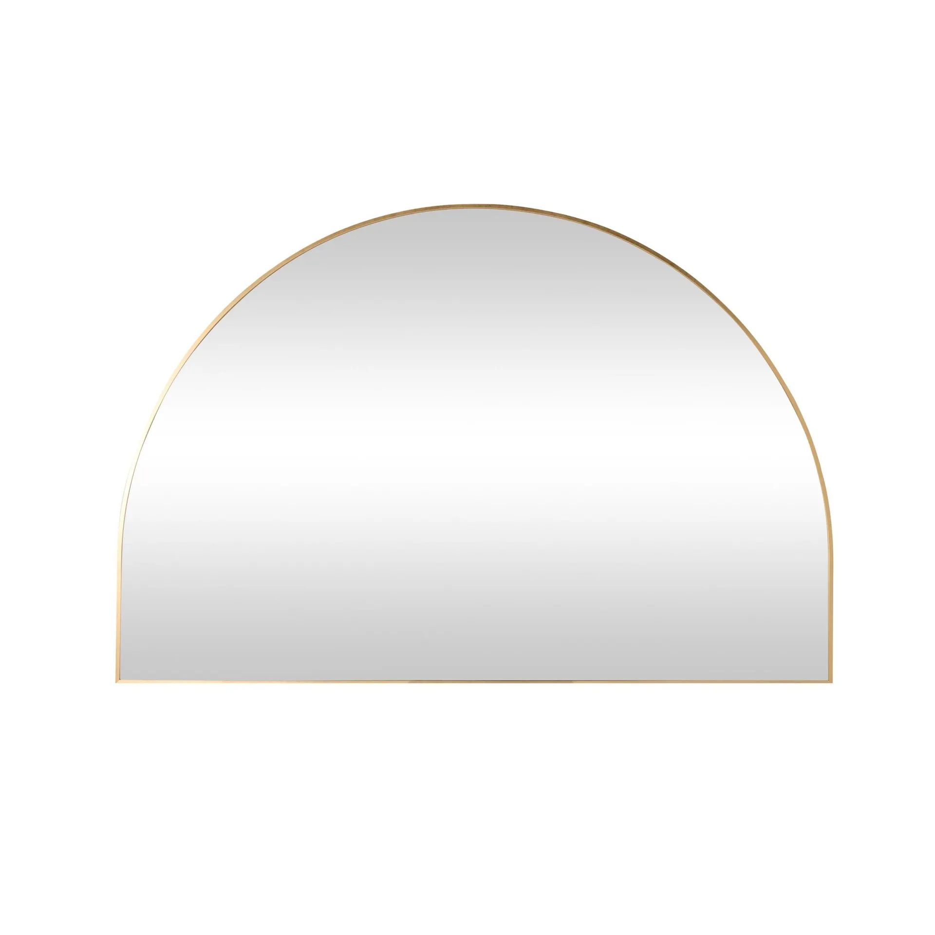 Ovale Arch Mirror 100x150cm Brushed Brass