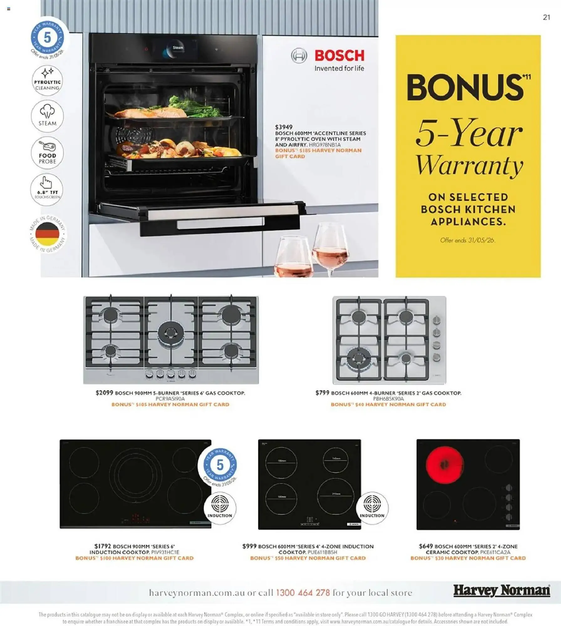 Harvey Norman catalogue - Catalogue valid from 28 April to 24 May 2026 - page 21