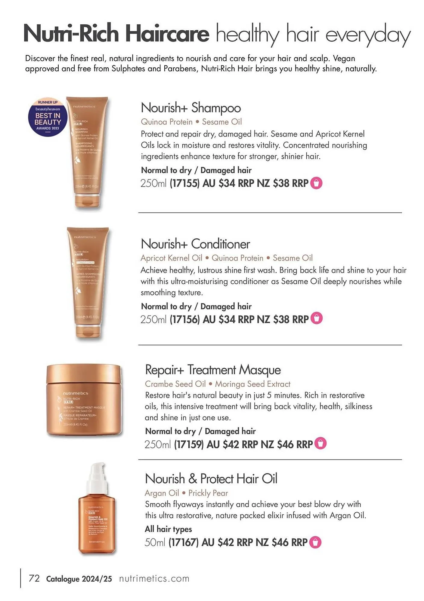 Nutrimetics catalogue - Catalogue valid from 7 August to 31 December 2025 - page 72