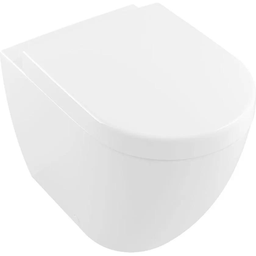 Villeroy & Boch 4671T1R1S4B Subway 3.0 Wall Faced Toilet - Back Entry / S Trap