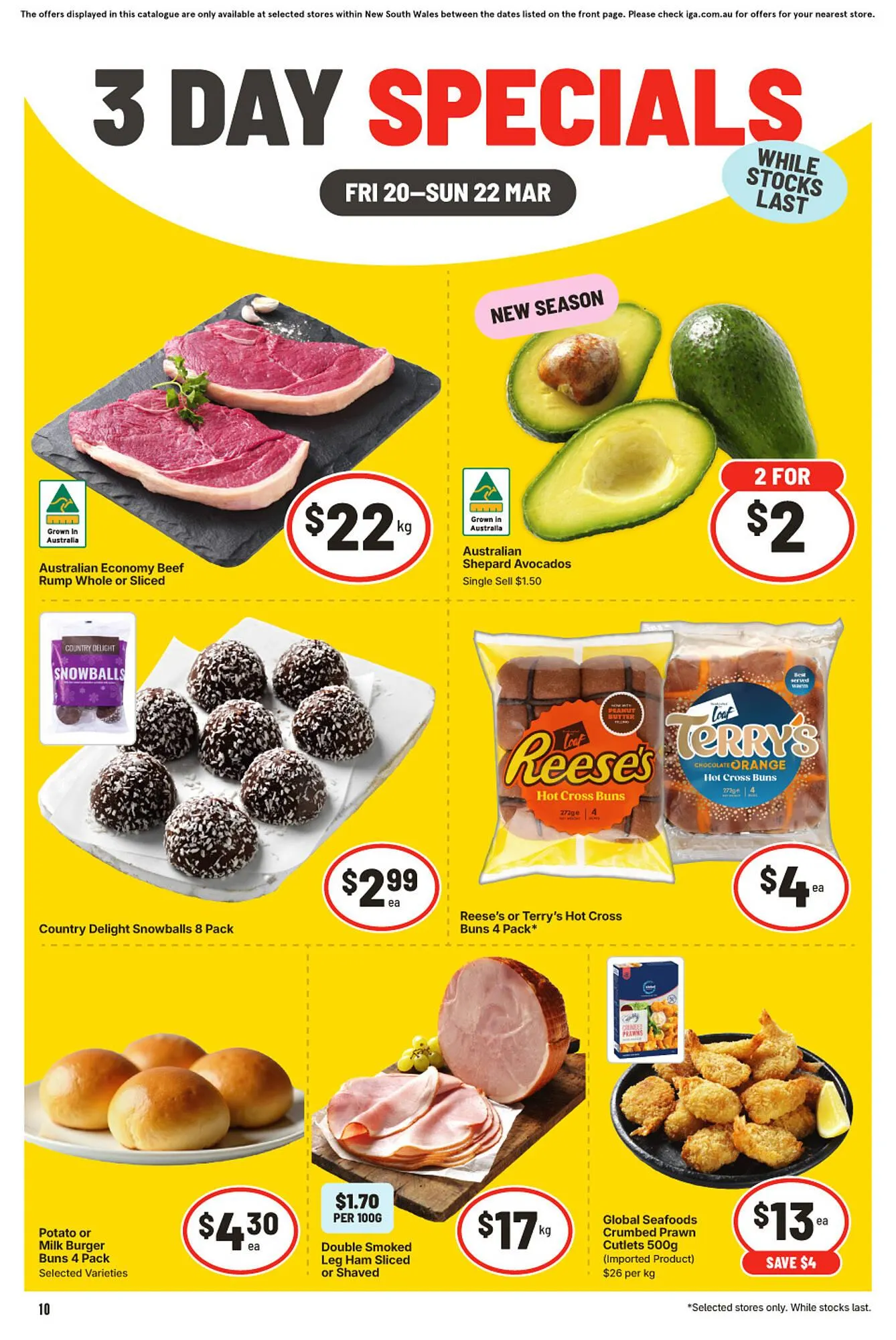 IGA catalogue - Catalogue valid from 20 March to 22 March 2026 - page 1