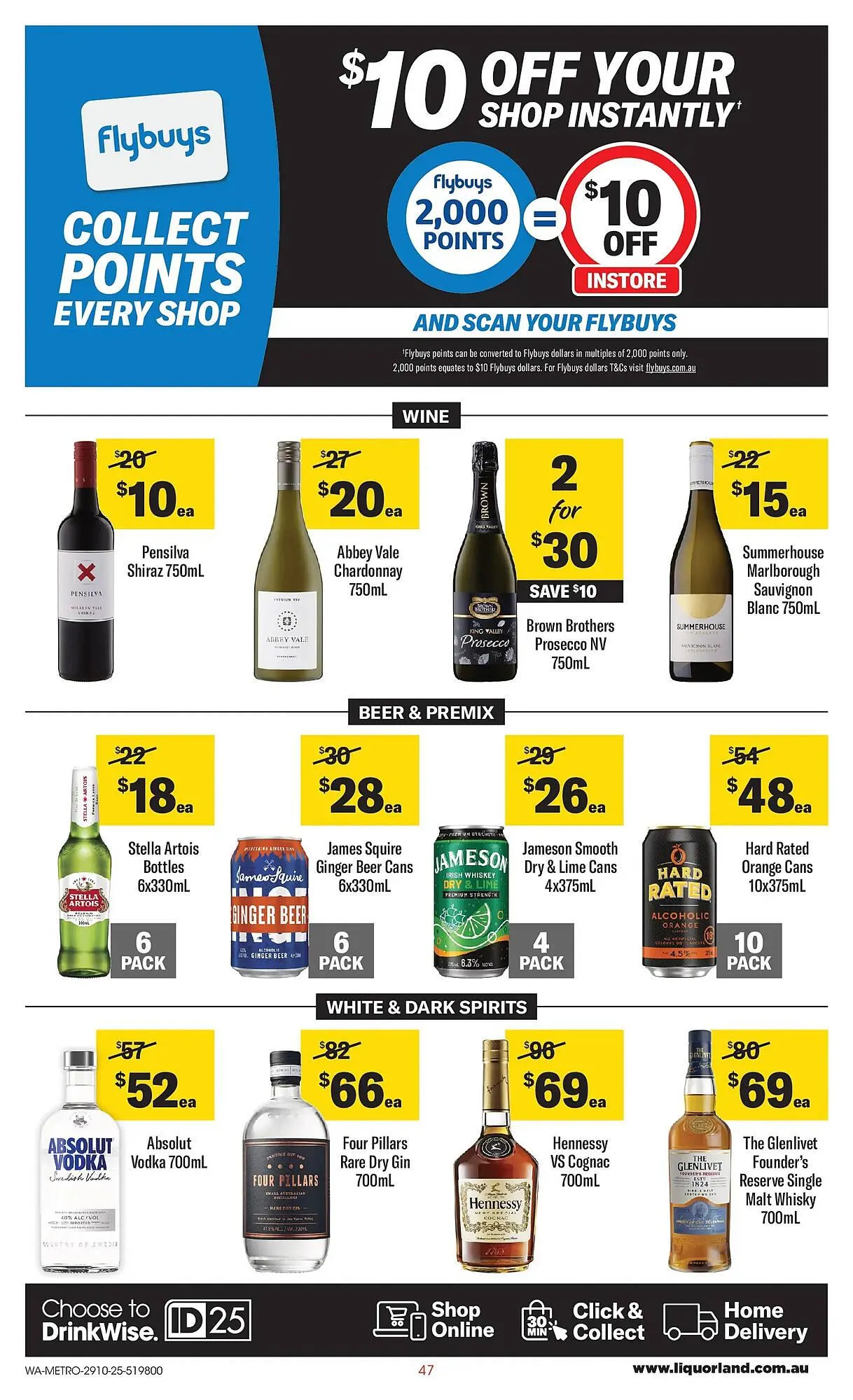 Coles catalogue - Catalogue valid from 29 October to 4 November 2025 - page 47