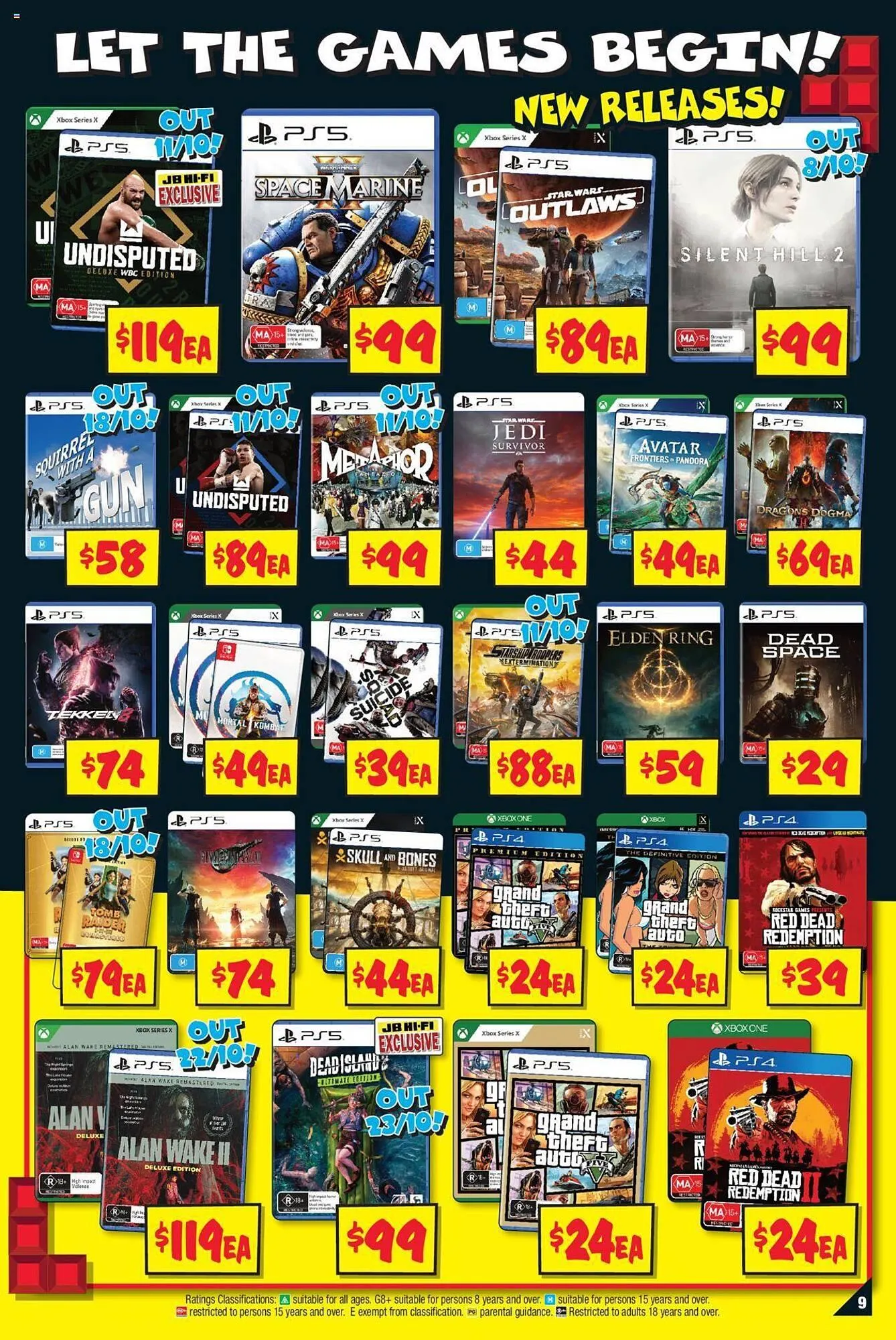 JB Hi-Fi catalogue - Catalogue valid from 26 September to 16 October 2024 - page 9