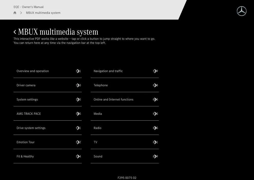 EQE Sedan - Catalogue valid from 11 September to 11 September 2025 - page 520