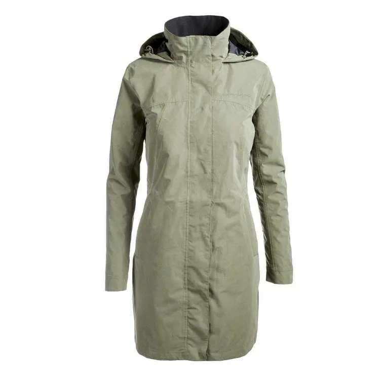 Women's Cascade Hooded Jacket Khaki