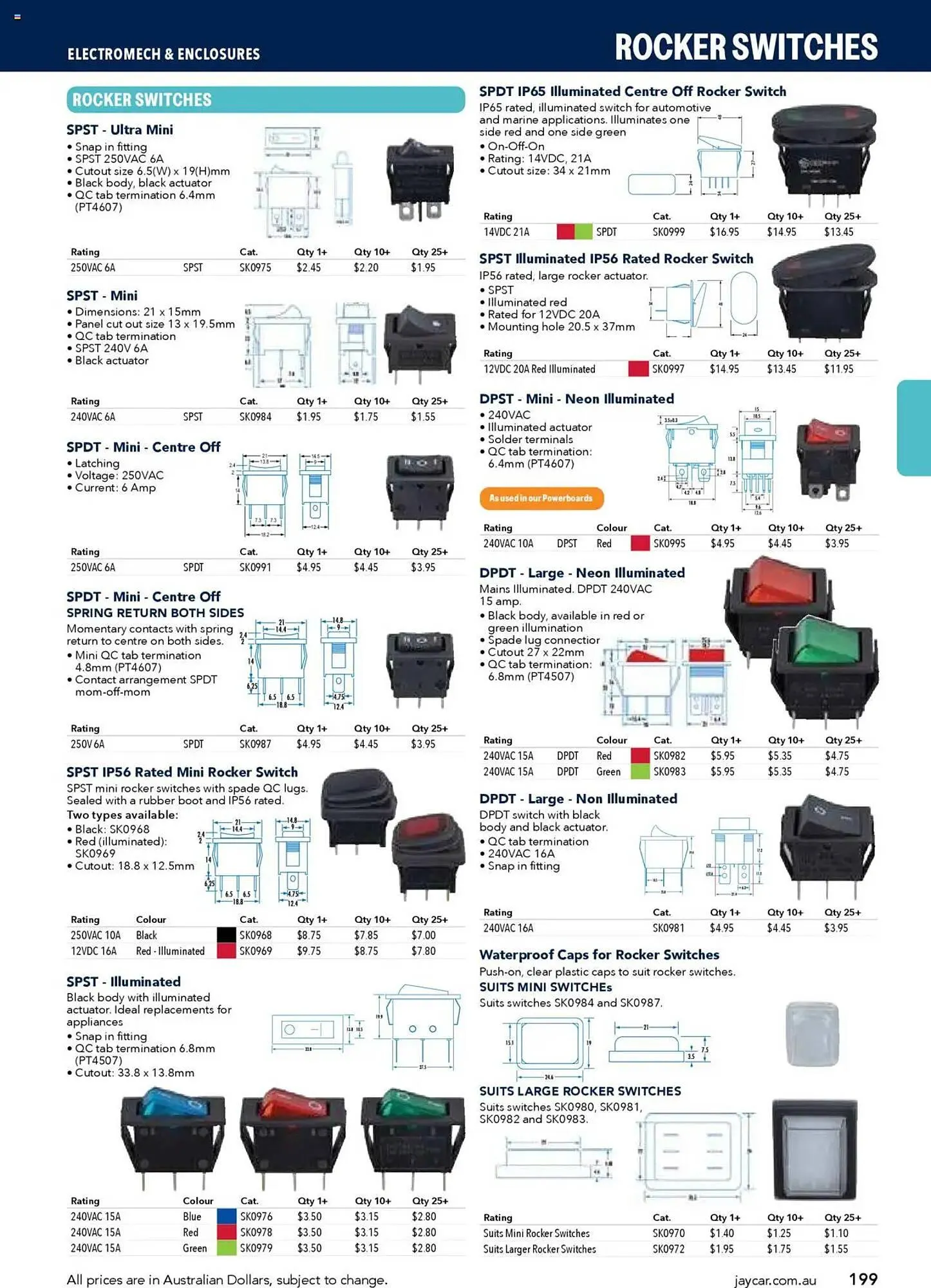 Jaycar Electronics catalogue - Catalogue valid from 8 July to 9 July 2026 - page 199