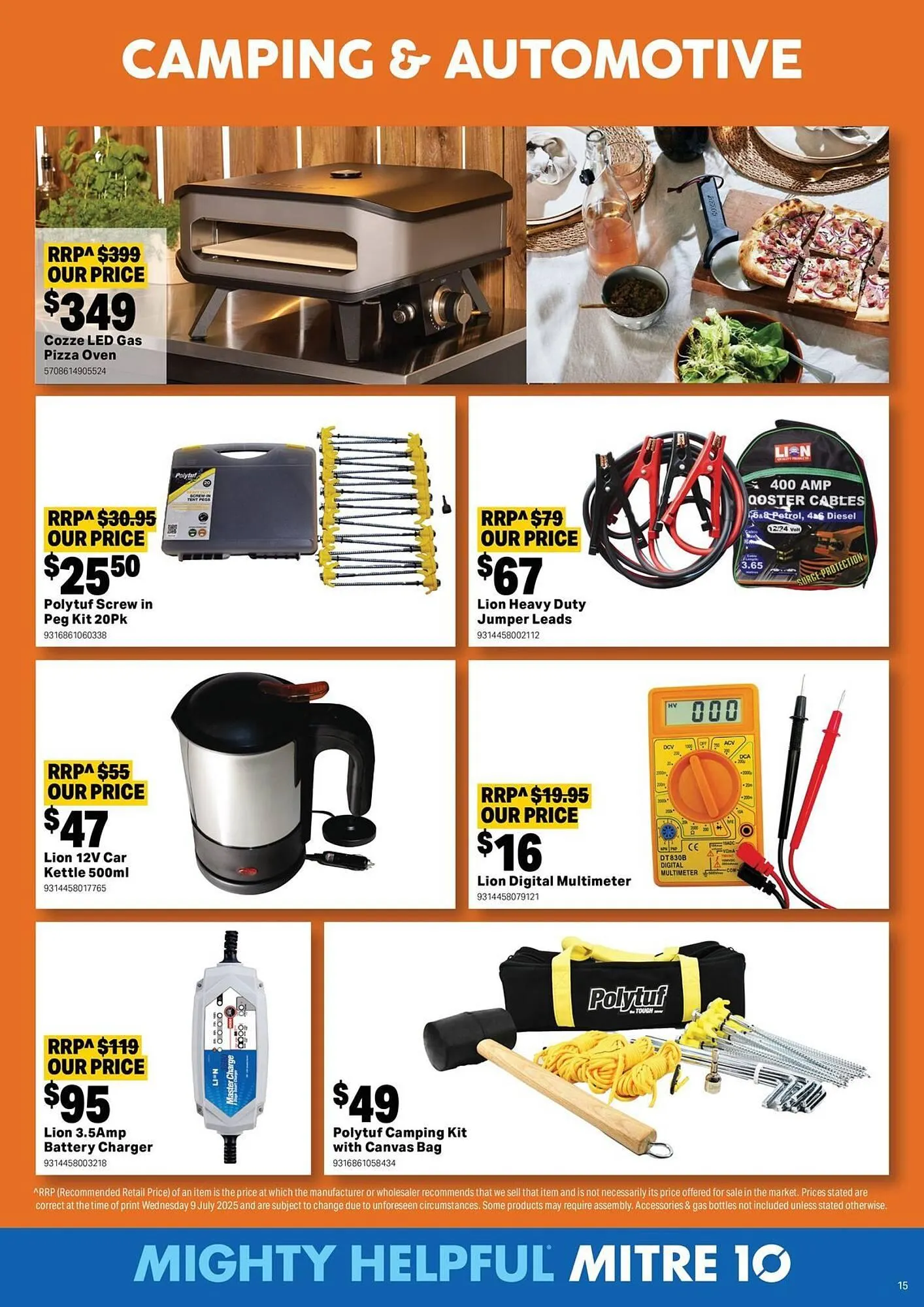 Mitre 10 catalogue - Catalogue valid from 13 August to 7 September 2025 - page 15
