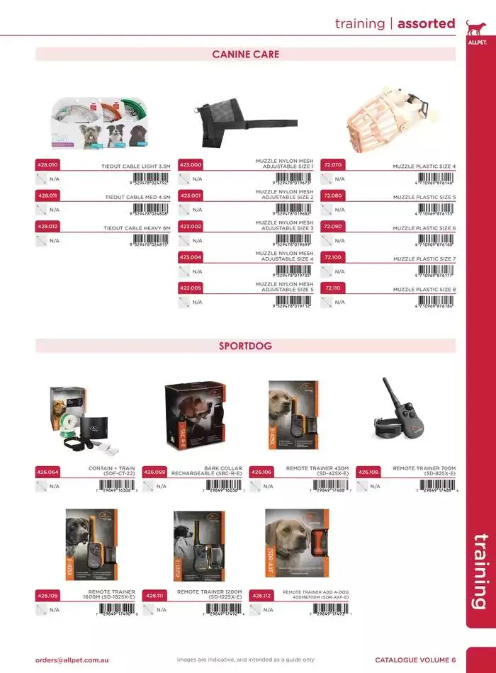 Dog Catalogue 2025 - Catalogue valid from 3 March to 31 December 2025 - page 185