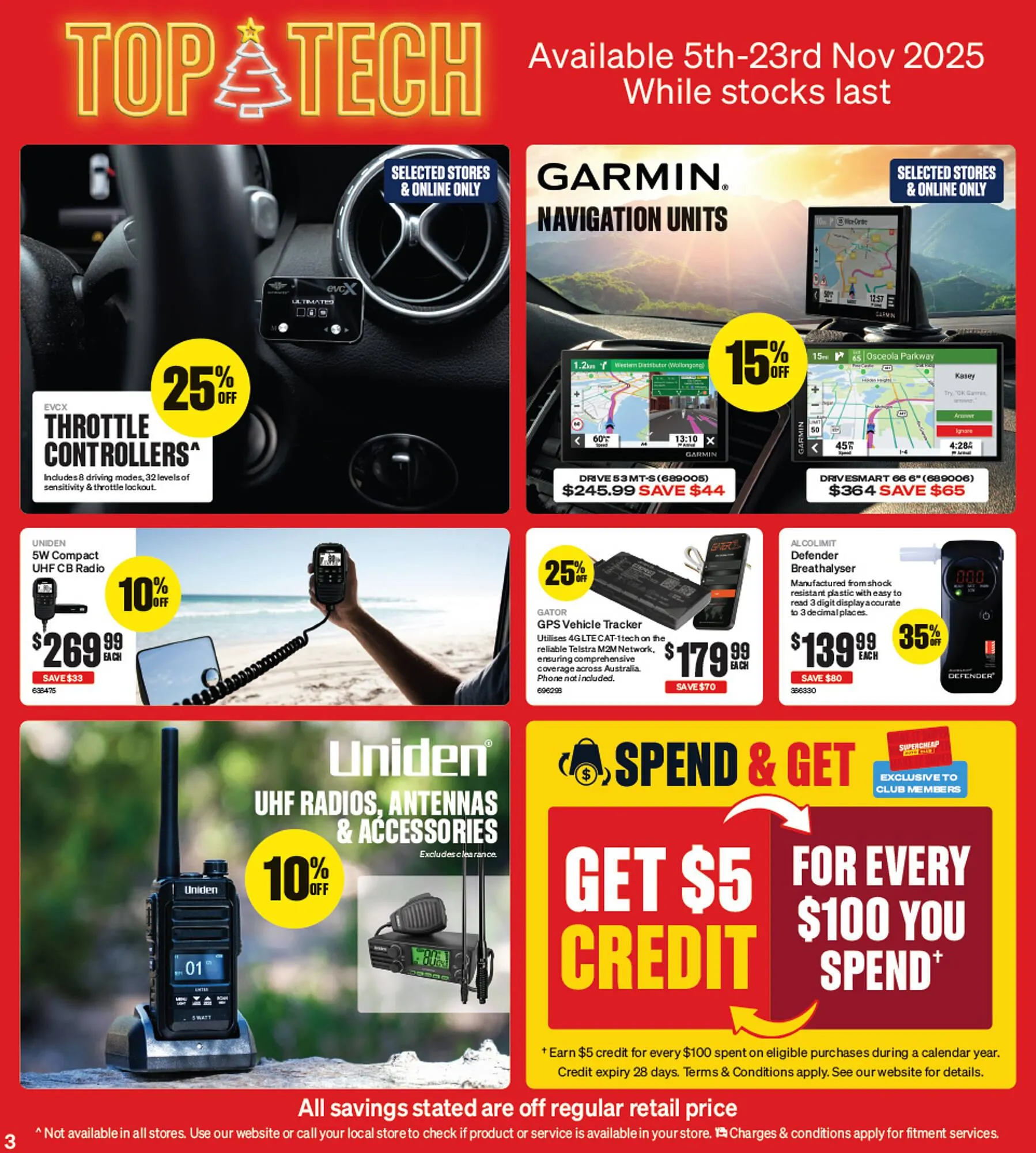 SuperCheap Auto catalogue - Catalogue valid from 5 November to 23 November 2025 - page 3