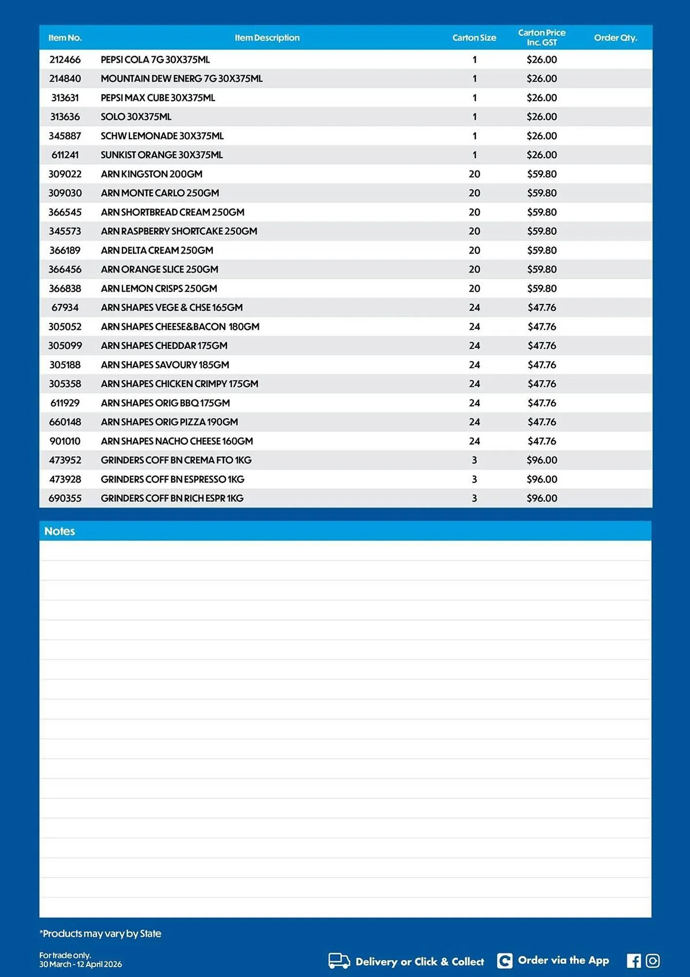 Campbells Wholesale catalogue - Catalogue valid from 30 March to 12 April 2026 - page 2