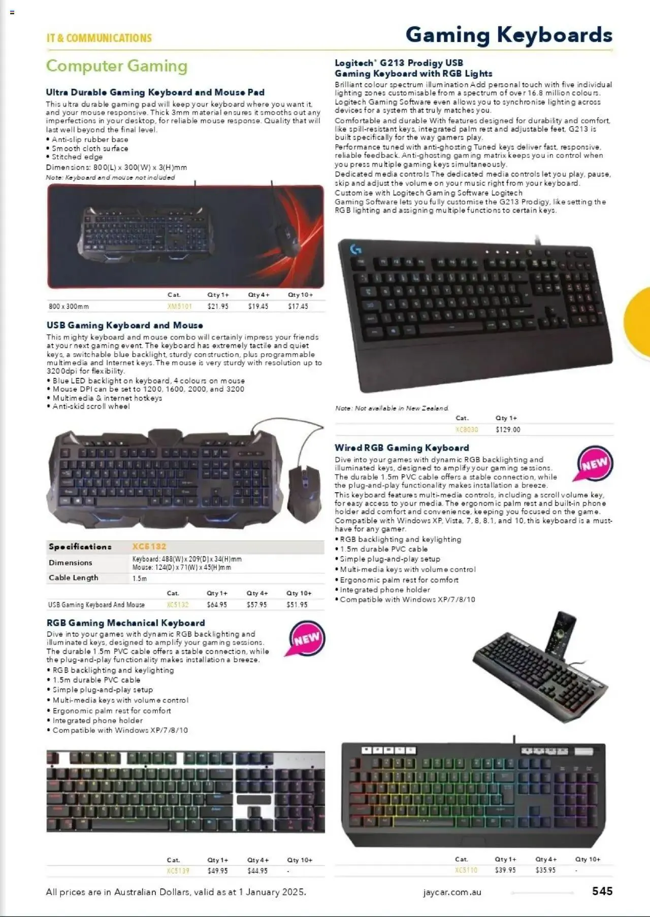 Jaycar Celebrating 40 Years in Electronics - Catalogue valid from 1 January to 29 August 2025 - page 473