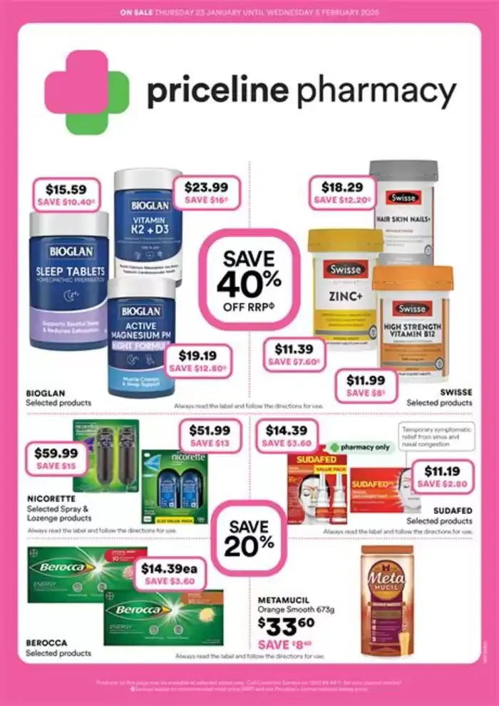 Save 30% - Catalogue valid from 22 January to 5 February 2025 - page 40