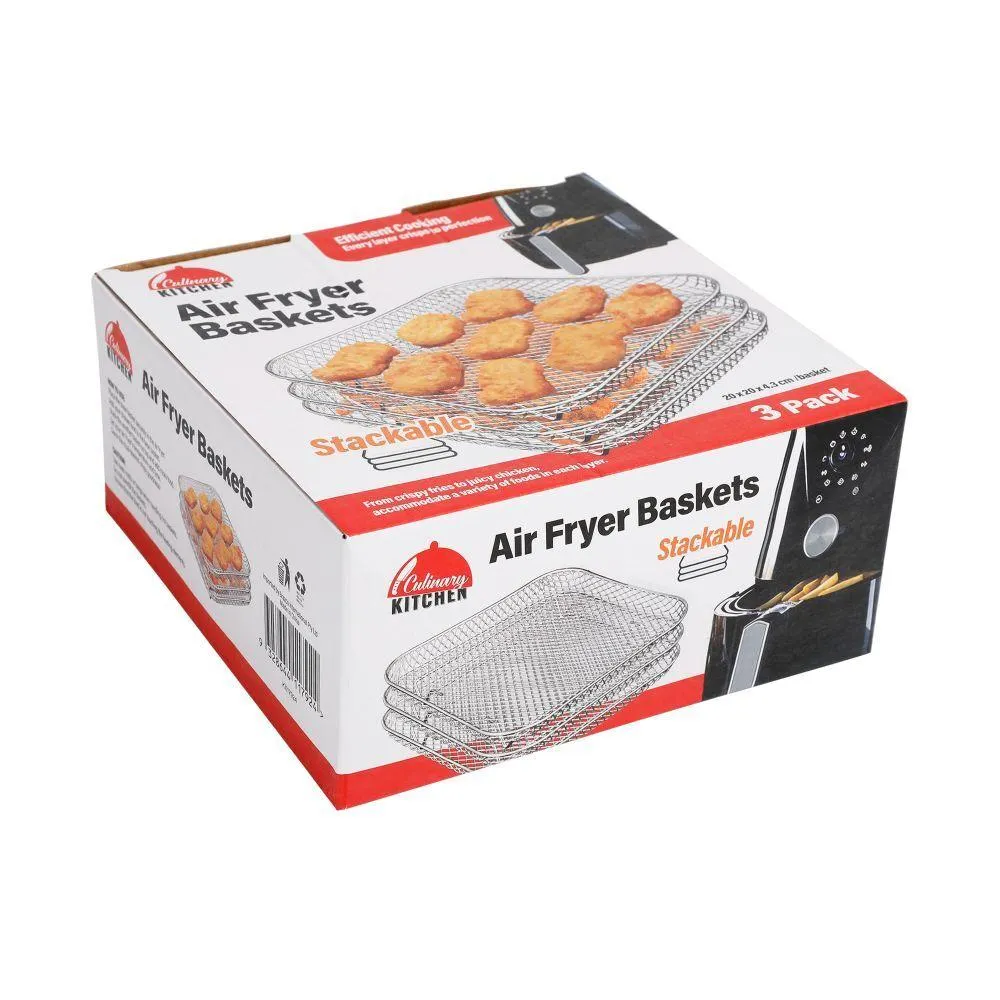 Air Fryer Stacker Sq 3 Level