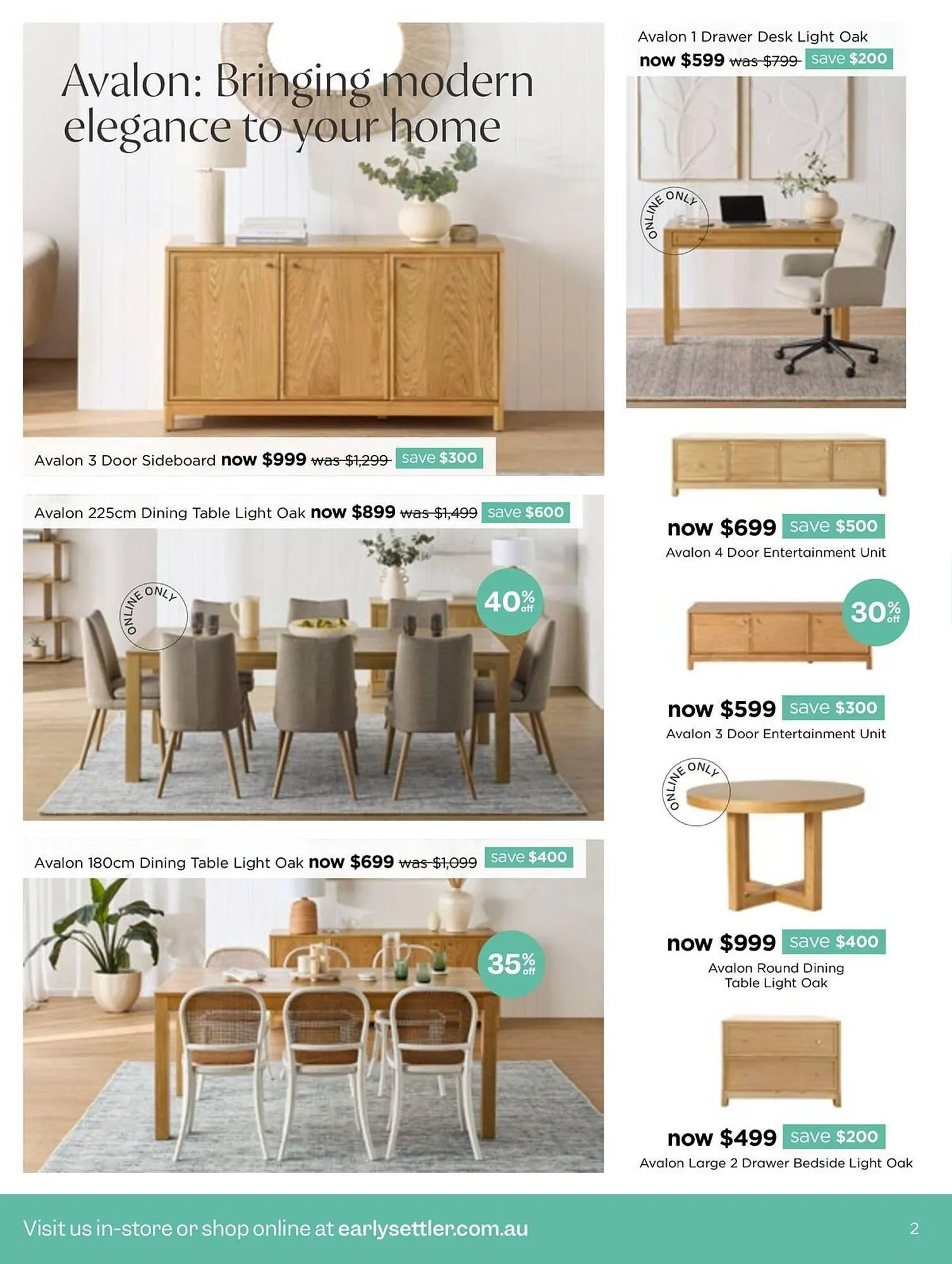 Early Settler catalogue - Catalogue valid from 21 August to 7 September 2025 - page 2