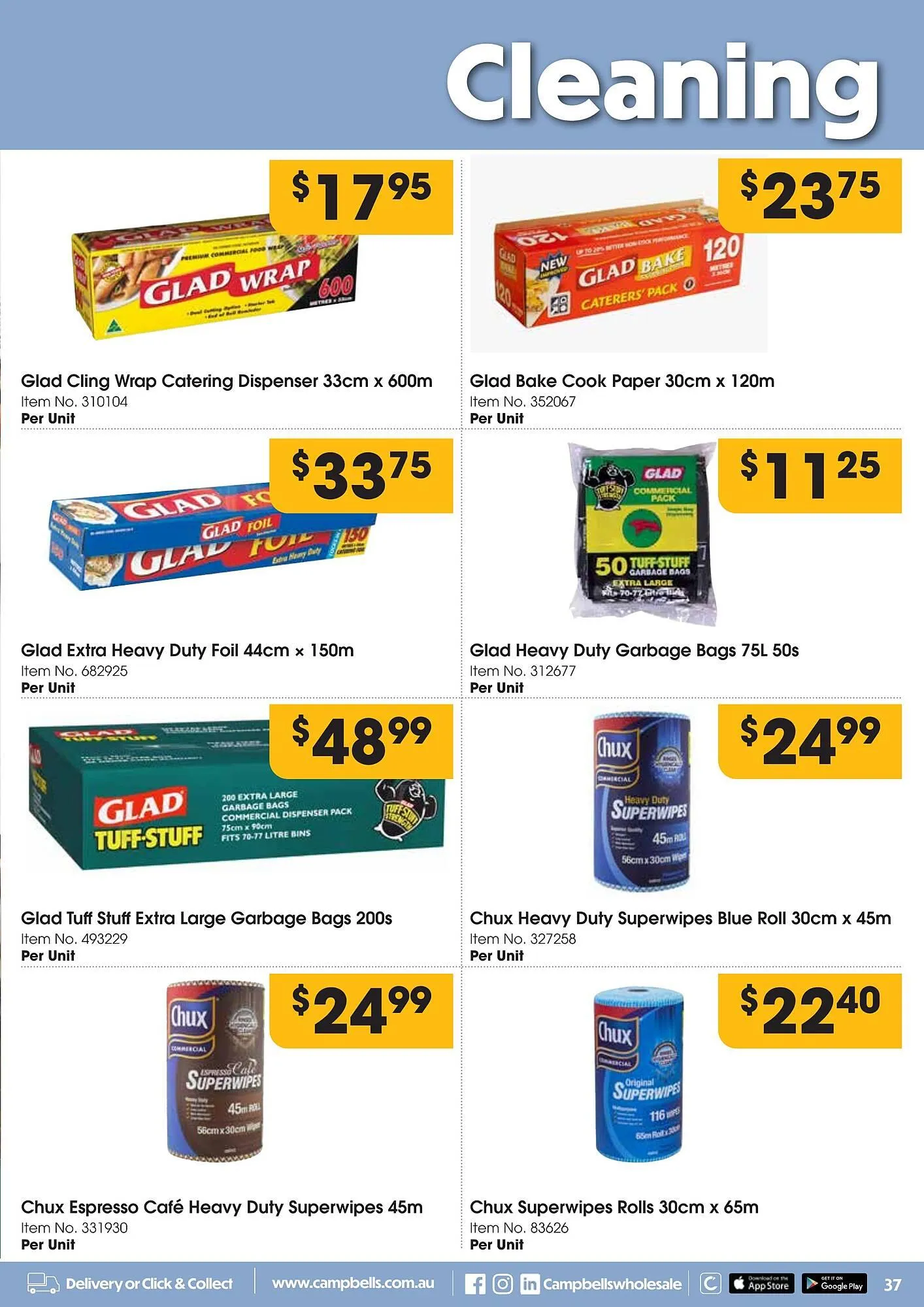 Campbells Wholesale catalogue - Catalogue valid from 28 July to 26 October 2025 - page 37